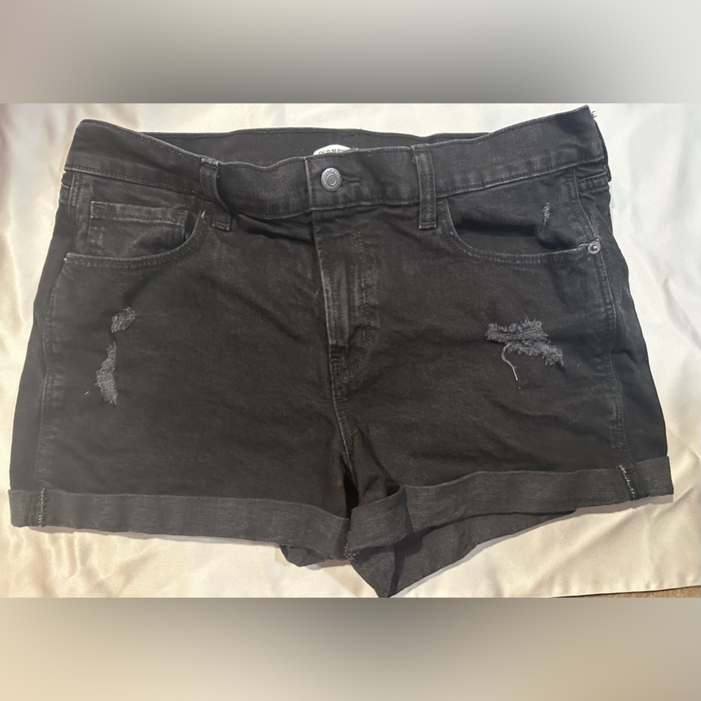 🔴$1SALE$ Old navy black jean shorts